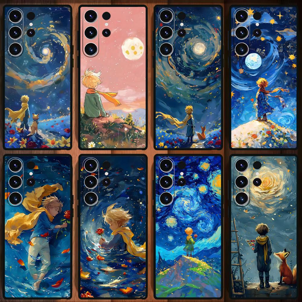 Samsung Galaxy S24 - アニメ「星の王子さま」スマホケース Samsung Galaxy S25 S24 S23