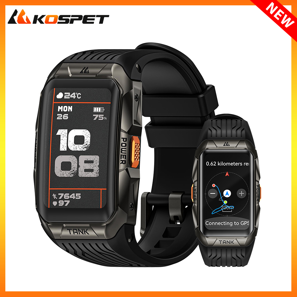 Smartwatch X2 - 2025 KOSPET TANK X2 ウルトラスマートウォッチ男性用 3D