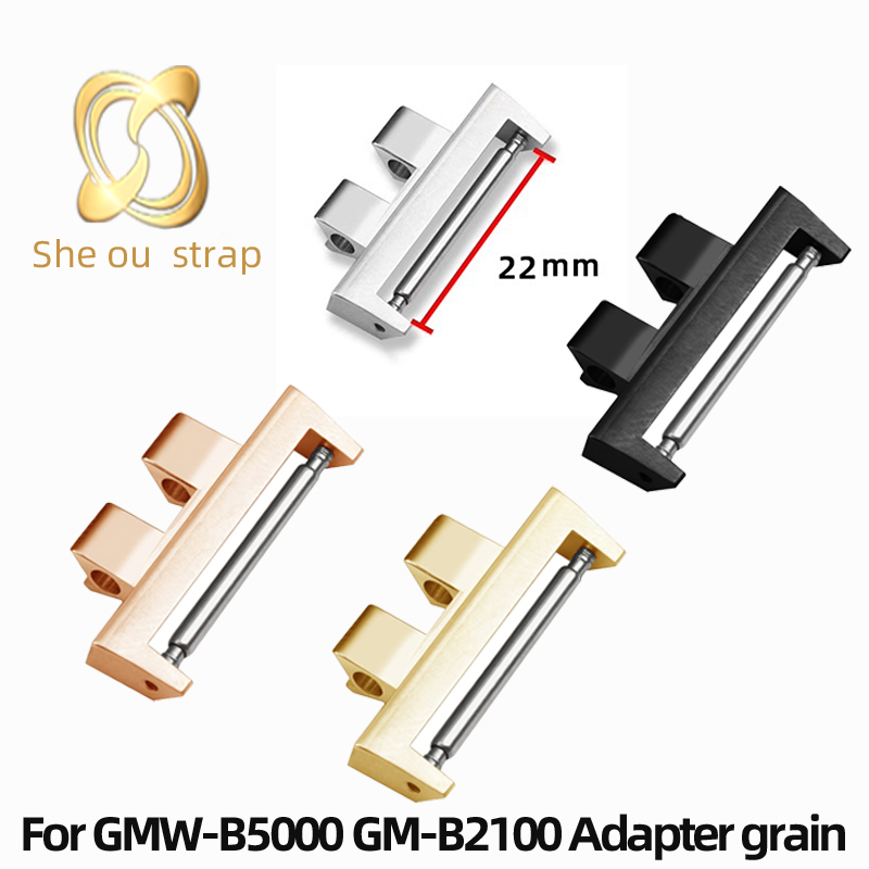 22 ミリメートルステンレス鋼アダプター時計アクセサリーカシ - Watch Band Connector のレビューと価格